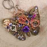 Purple Butterfly Fantasy Necklace