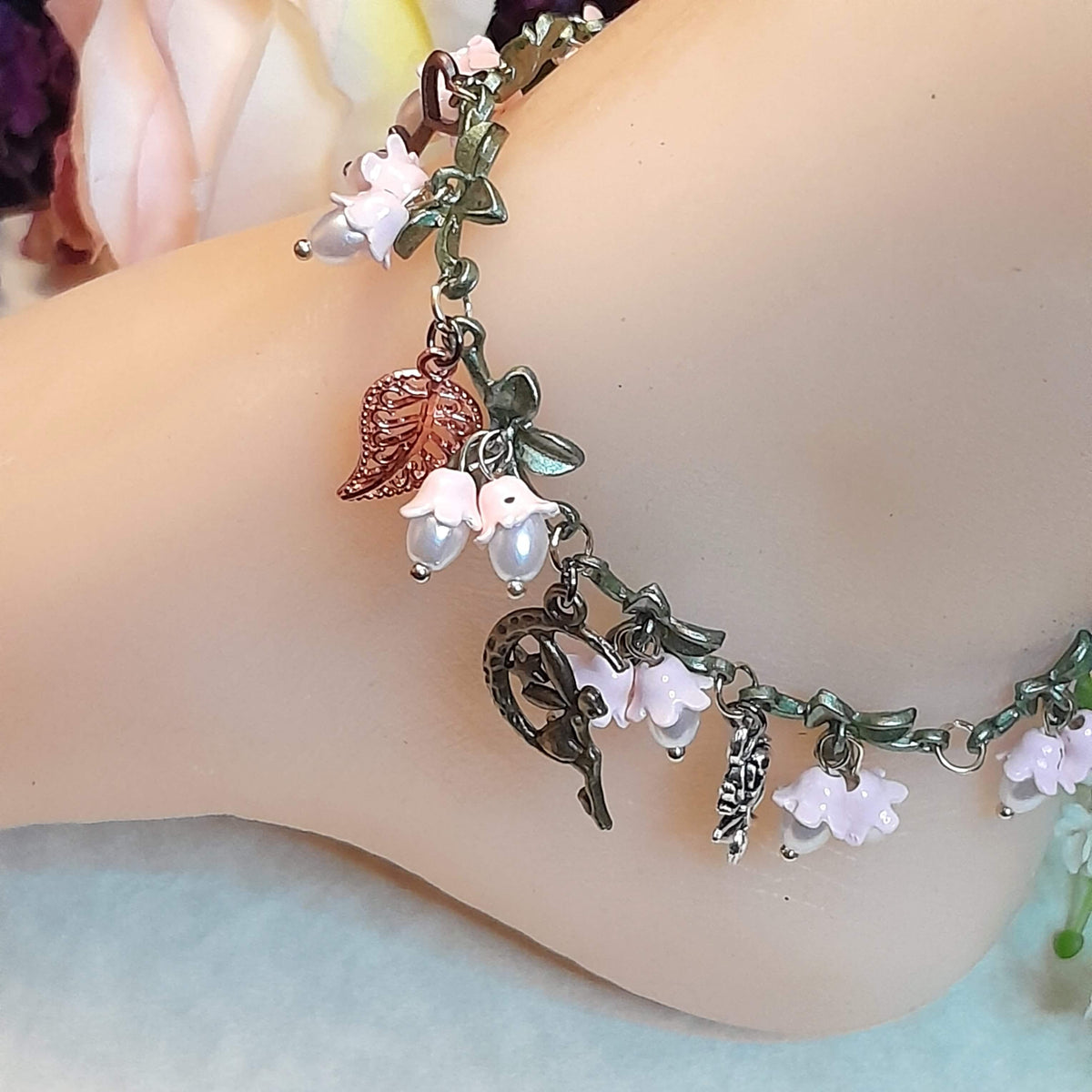 Flower Nature Anklet - Foot Jewelry