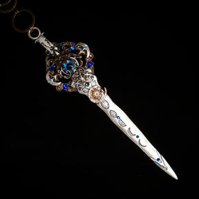 Blue Eye Sword Necklace