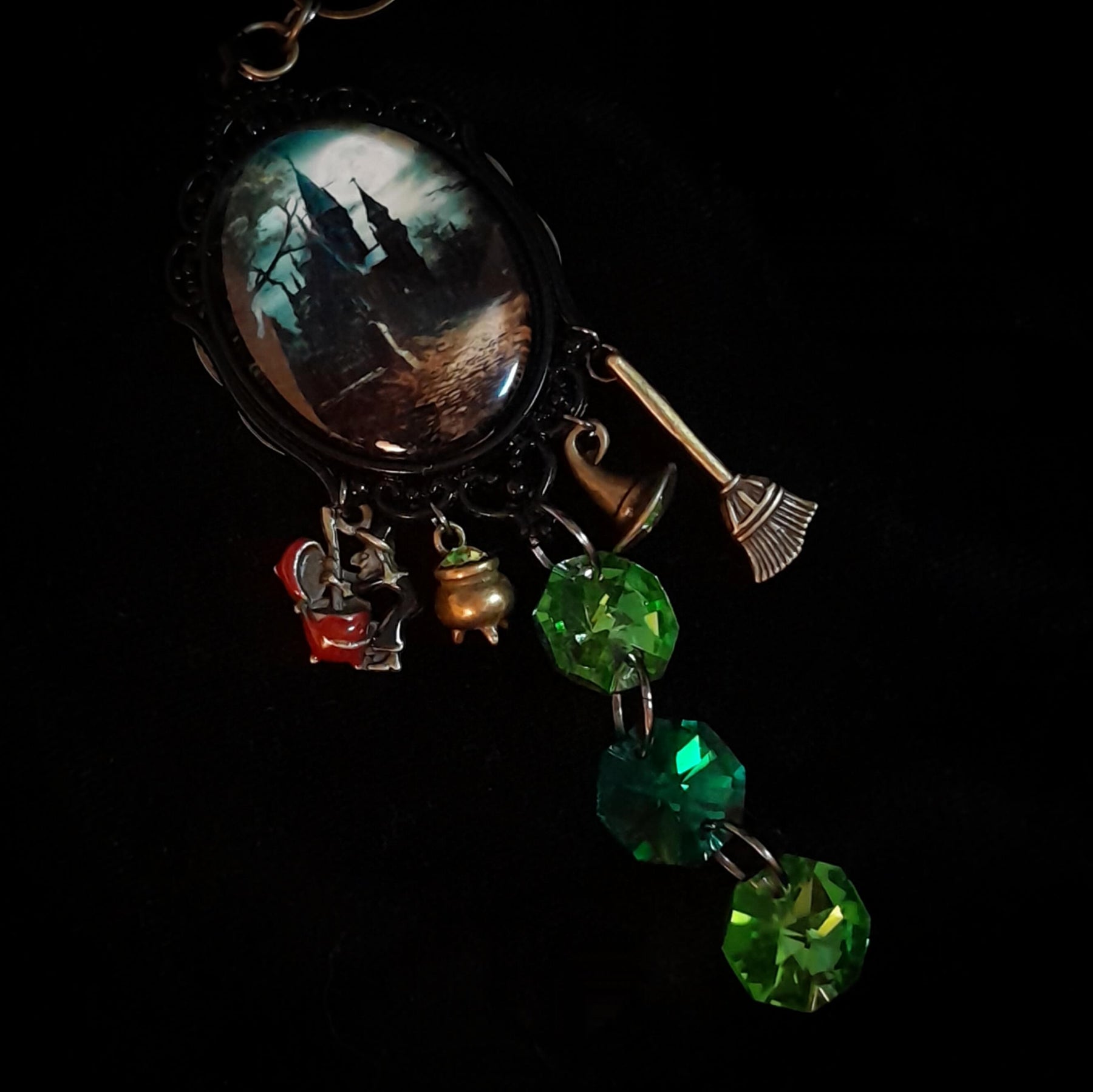 Fairytale Castle Witchy Necklace