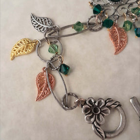 Green Leaves & Nature Hand Chain