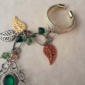 Green Leaves & Nature Hand Chain