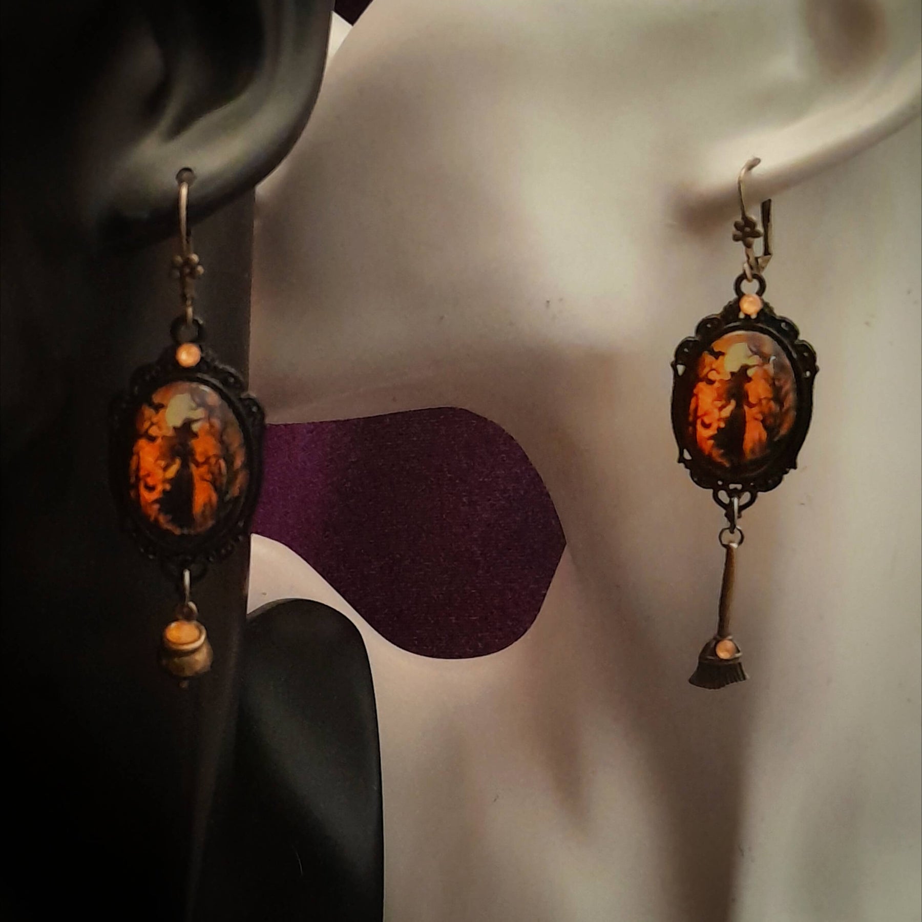 Forest Witch Fairytale Earrings