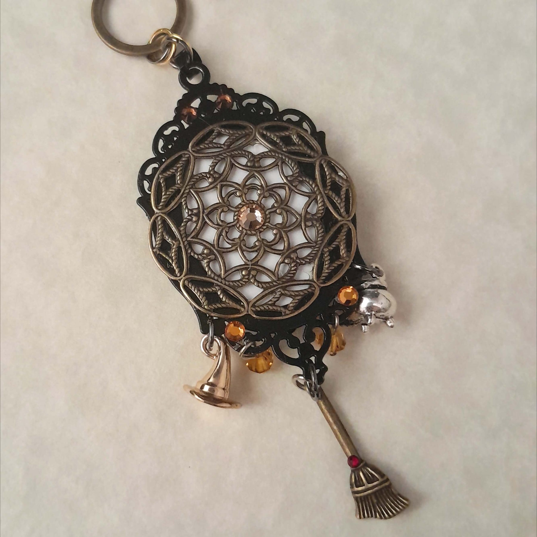 Witchy Fairytale Cabochon Necklace