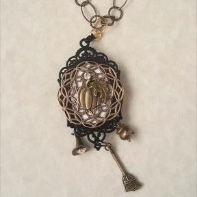 Witchy Fantasy Cabochon Necklace