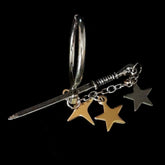 Adjustable Sword & Stars Ring