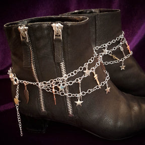 Daggers & Stars Shoe Jewelry - Shoelery