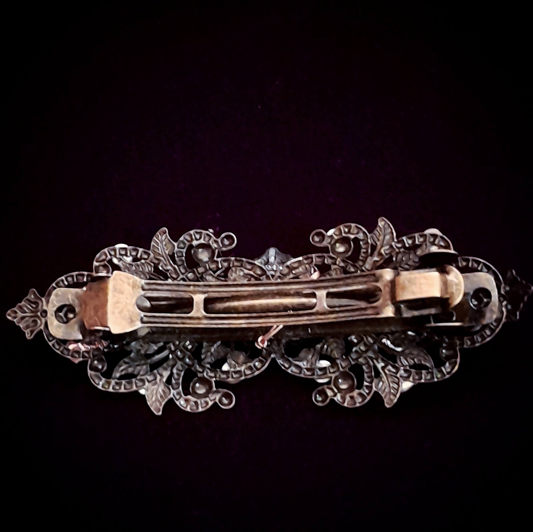 Victorian Style Filigree Hairclip