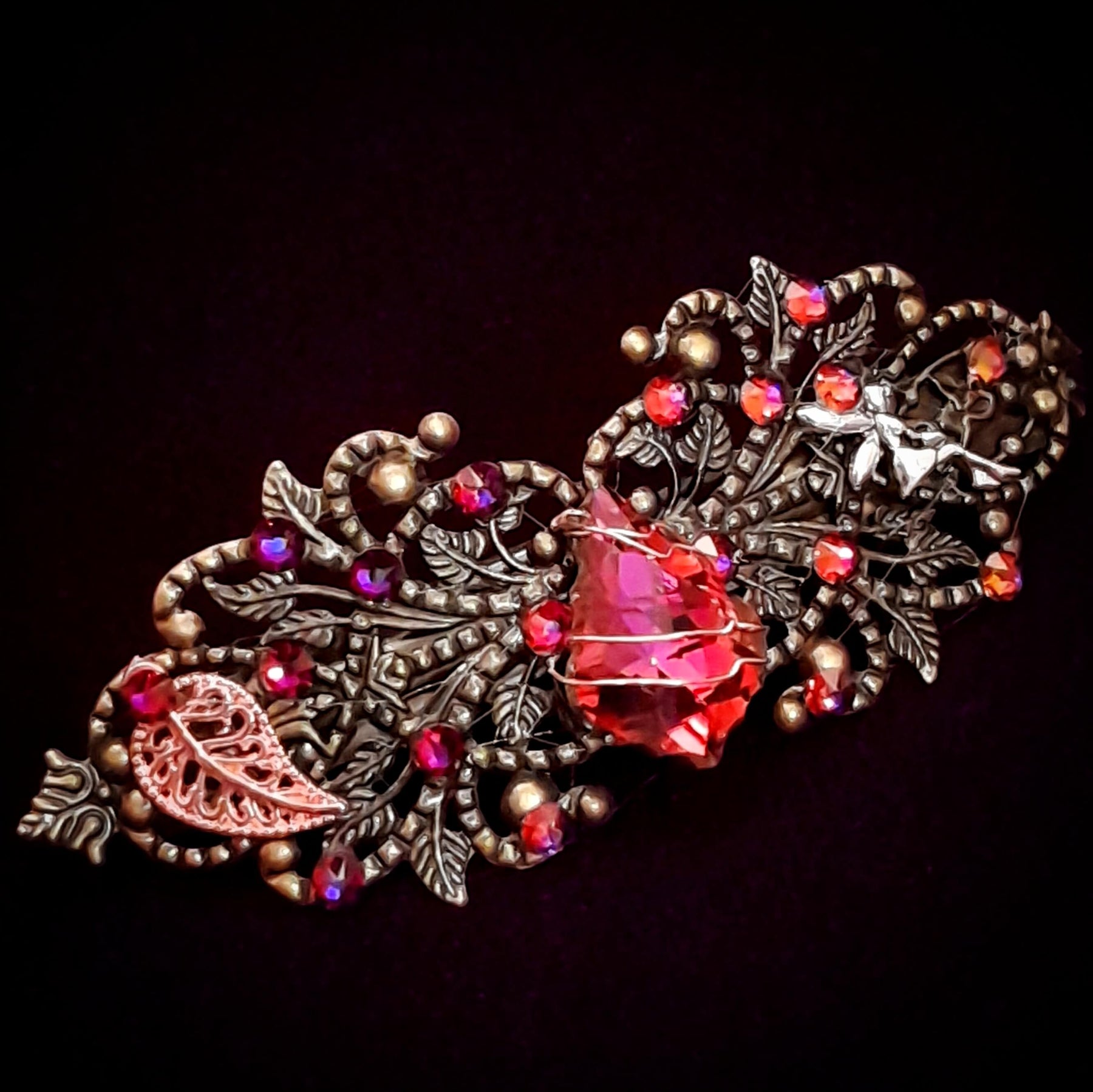 Victorian Style Filigree Hairclip