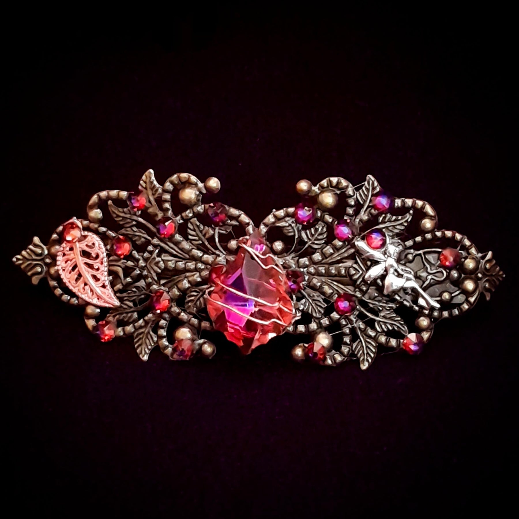 Victorian Style Filigree Hairclip