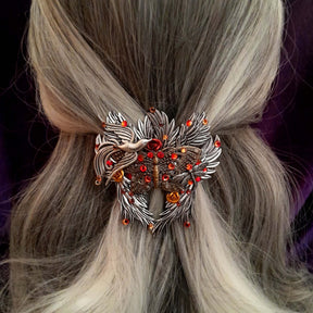 Phoenix Fire Bird Winged Hairclip