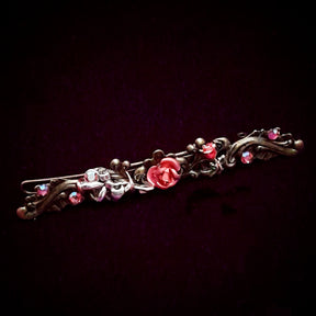 Fairy Floral Nature Pink Hair Pin