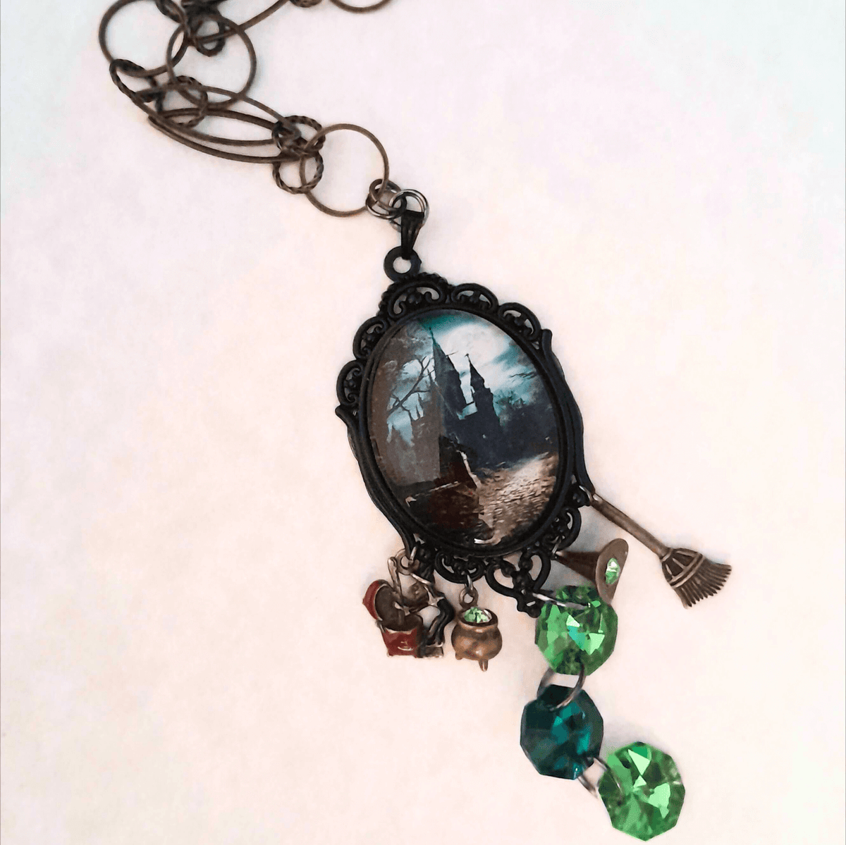 Fairytale Castle Witchy Necklace