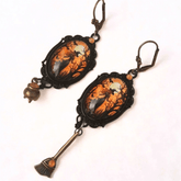 Forest Witch Fairytale Earrings