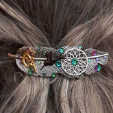 Feather Hairclip Hummingbird Bohemian Style Barrette